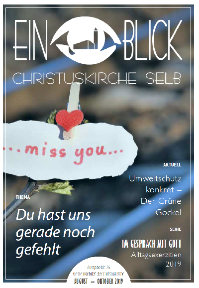 Das Magazin der Christuskirceh 