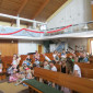 Das Kasperltheater in der Kirche hatte viele Zuschauer