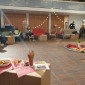 Snacks und Sofas