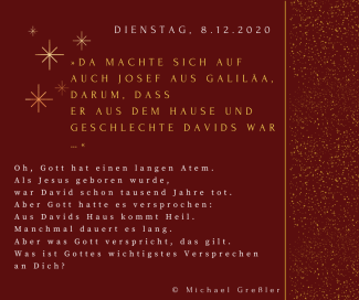 Adventskalender 8.12.