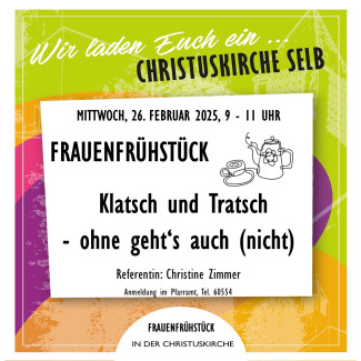 Frauenfrühstück am 26. Februar