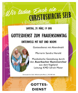 Frauensonntag am 29.3.
