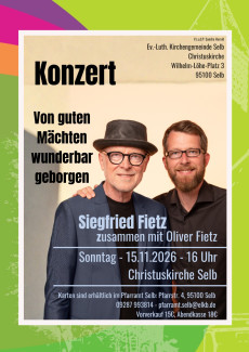 Siegfried und Oliver Fietz "Von guten Mächten"