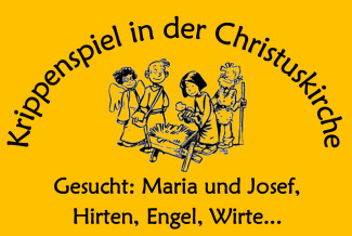 Krippenspiel in der Christuskirche, Mitwirkende gesucht