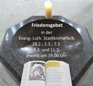 Friedensgebete Stadtkirche