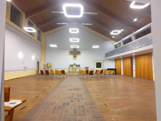 Blick auf den Innenraum 