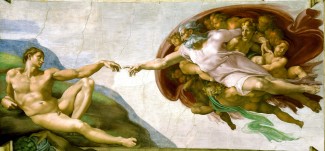 Michelangelo Erschaffung Adams 