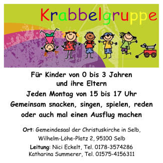 Bild mit Kindern und Informationen 