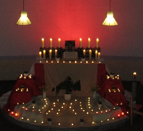 Altar Taizé-Gebet 