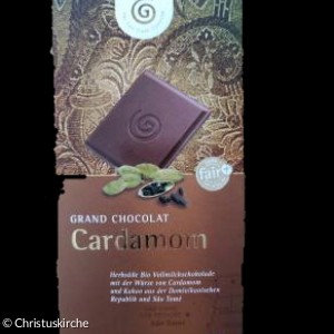 Grand Chocolat Cardamom, 100gr., 2,49€ 