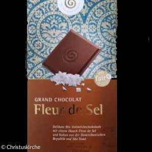 Grand Chocolat Fleur de Sel, 100gr., 2,49€ 
