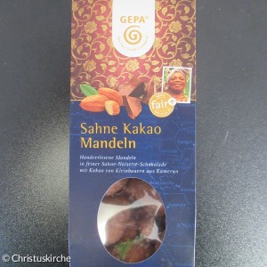 Sahne Kakao Mandeln, 3,49€ 
